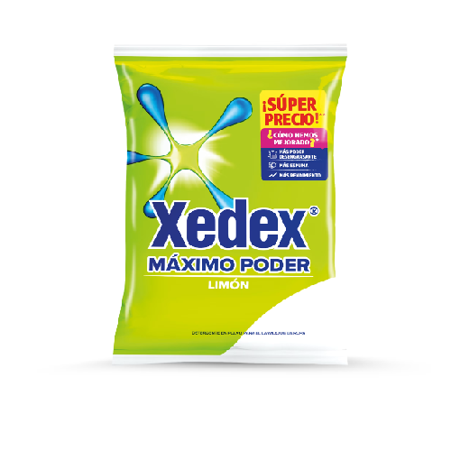 Detergente  Xedex Máximo Poder